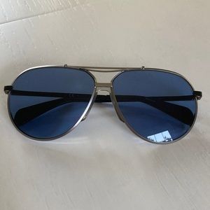 Rag & Bone Blue Aviator Sunglasses NWOT